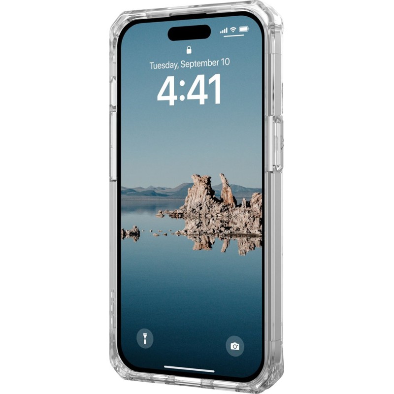 UAG Apple iPhone 15 Plyo Magsafe Kılıfı, Buz/Gümüş