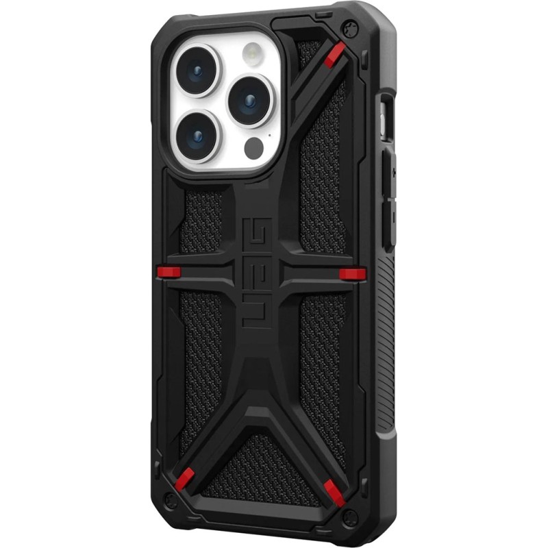 UAG iPhone 15 Pro Monarch için Kevlar Siyah Kılıf