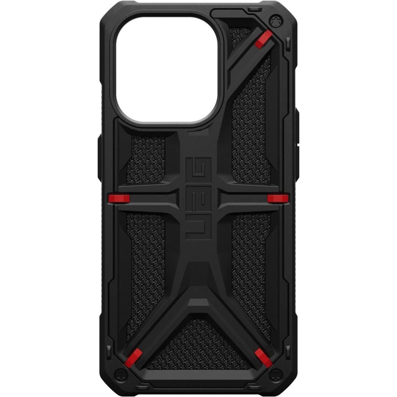 UAG iPhone 15 Pro Monarch için Kevlar Siyah Kılıf