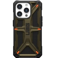 UAG iPhone 15 Pro Monarch için Kevlar Elemental Yeşil Kılıf