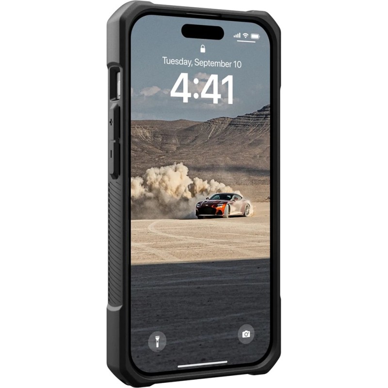 UAG iPhone 15 Pro Monarch için Kevlar Elemental Yeşil Kılıf