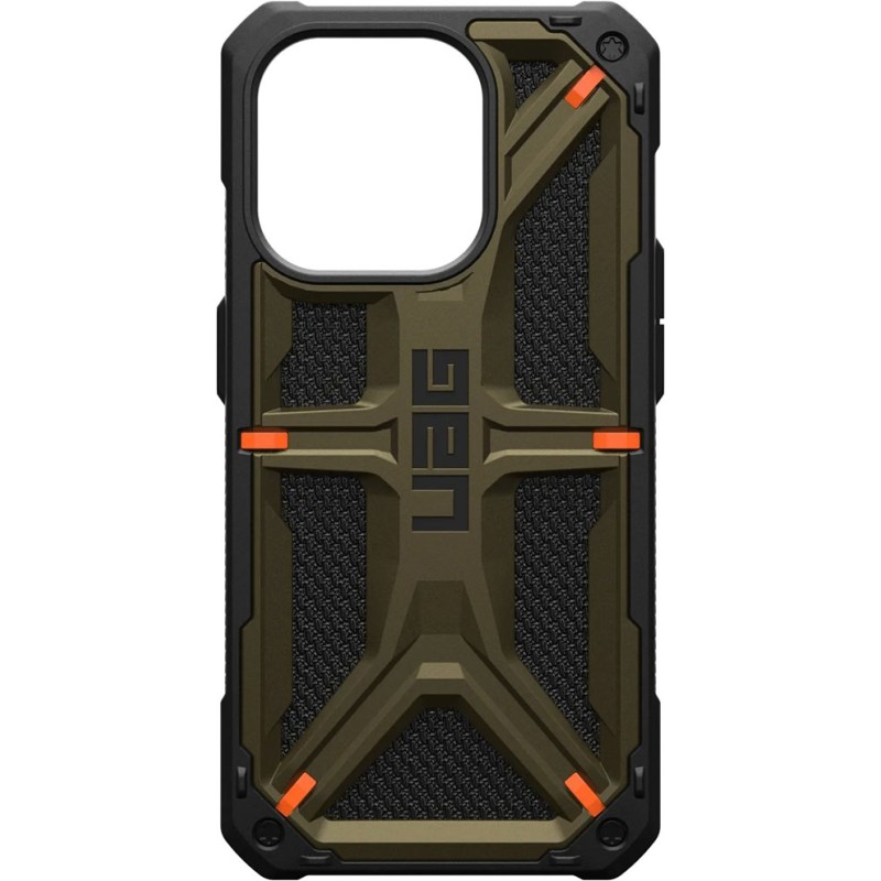 UAG iPhone 15 Pro Monarch için Kevlar Elemental Yeşil Kılıf