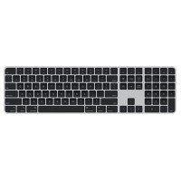 Apple Magic Keyboard with Touch ID ve Sayısal tuş Takımı, Black Keys Ukrainian