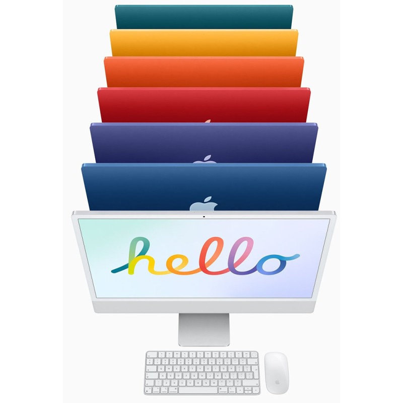 Apple iMac 24" Retina 4.5K 256GB 8GPU Yeşil 2021 Monoblok