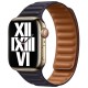 Ремінець Apple Watch 41mm Ink Leather Link – M/L