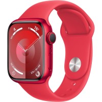 Смартгодинник Apple Watch Series 9 GPS 41mm RED Aluminium Case with RED Sport Band – S/M