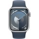 Смартгодинник Apple Watch Series 9 GPS 41mm Silver Aluminium Case with Storm Blue Sport Band – M/L
