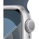 Смартгодинник Apple Watch Series 9 GPS 41mm Silver Aluminium Case with Storm Blue Sport Band – S/M
