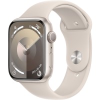 Смартгодинник Apple Watch Series 9 GPS 45mm Starlight Aluminium Case with Starlight Sport Band – M/L